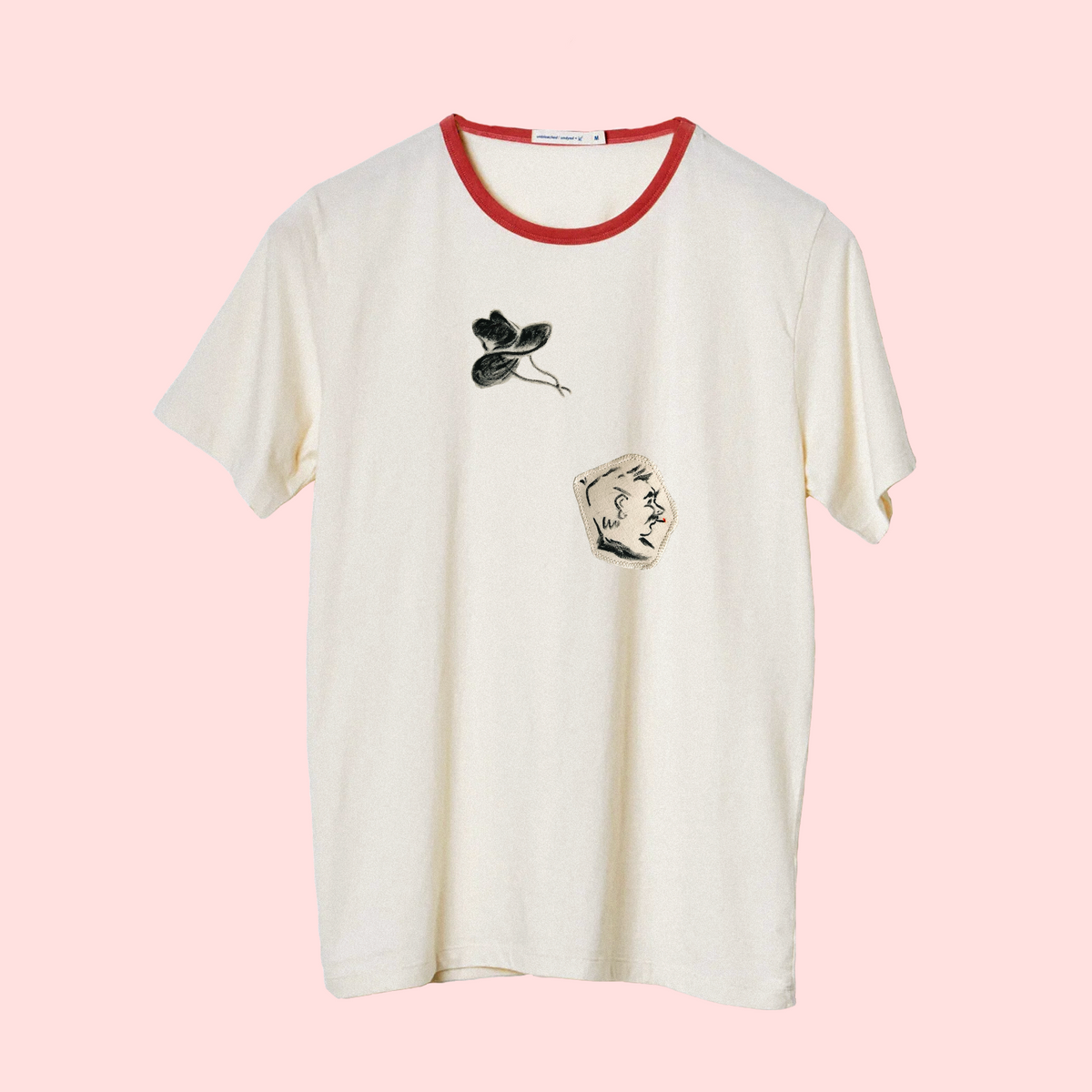 HAND-PAINTED PATCH T-SHIRT